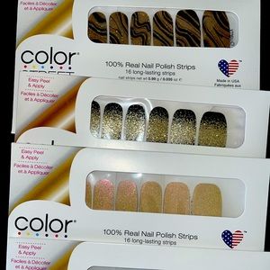 Colorstreet bundle (5) sets + free antioxidant deluxe sample